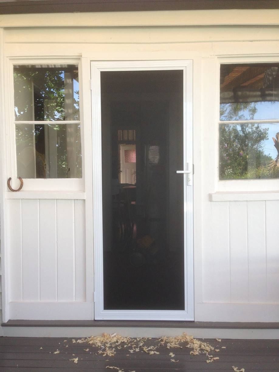 Black Screen Door | Newcastle, NSW | J Rayner Pty Ltd