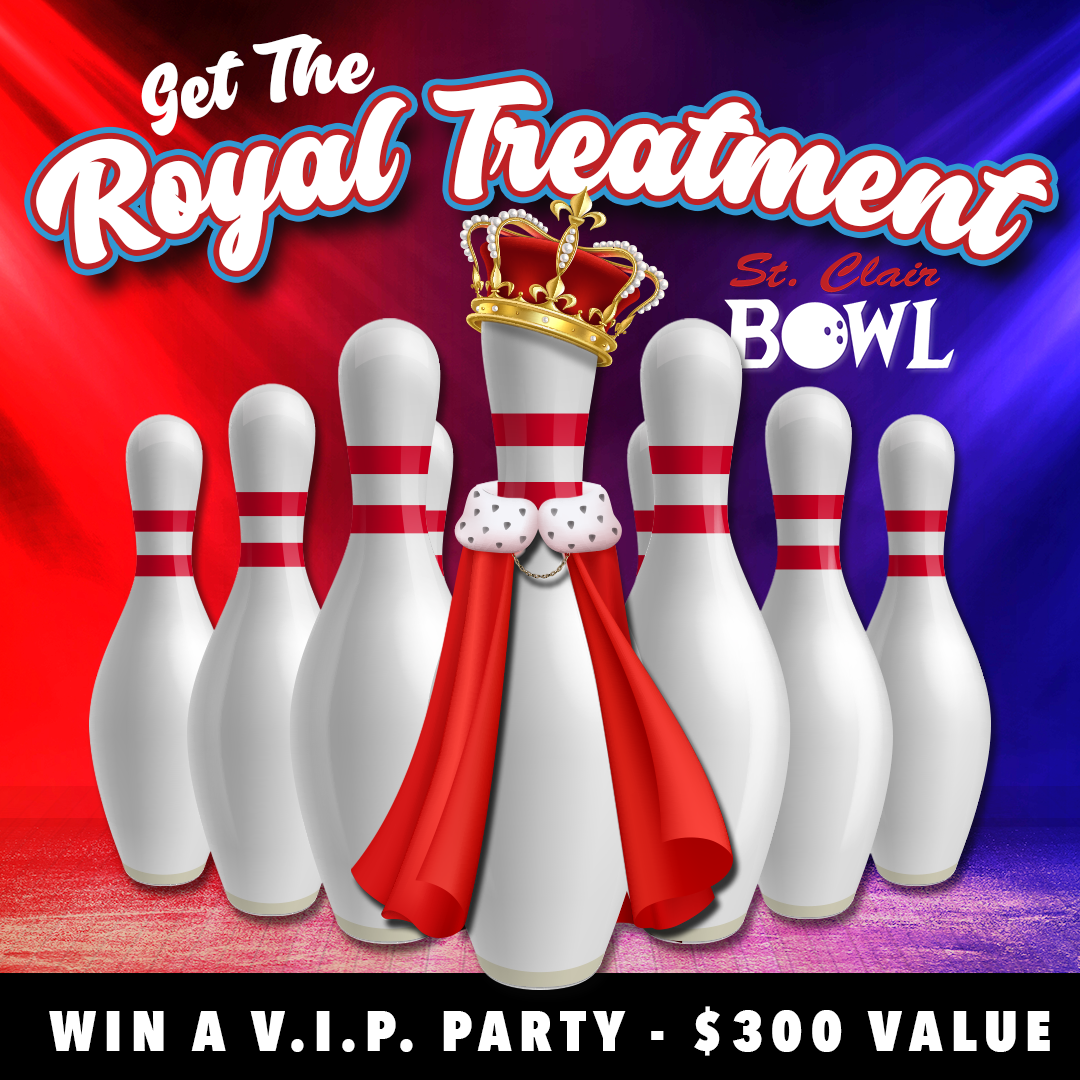 An advertisement for the royal treatment bowl