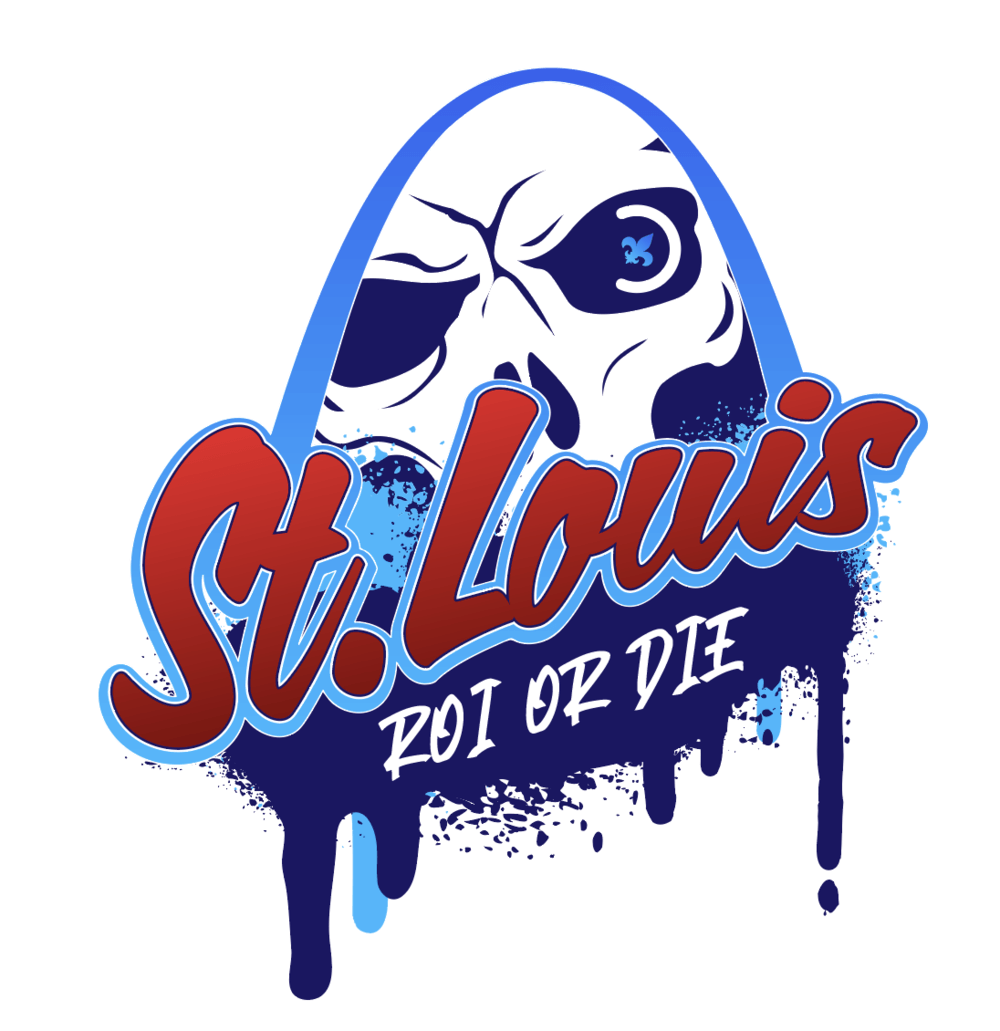 A logo that says st. louis roi or die