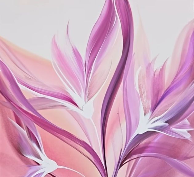 March Wed Night Class - Abtracts in Acrylics