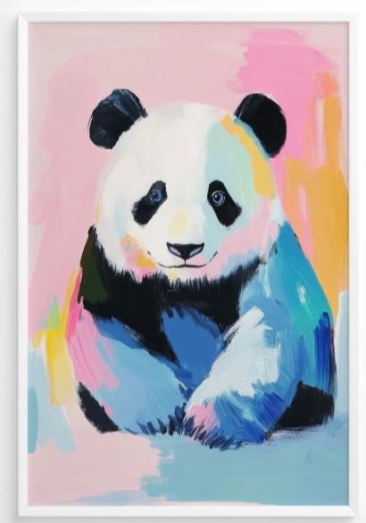 Saturday Feb 21st 1-Hour Class on Watercolor Panda