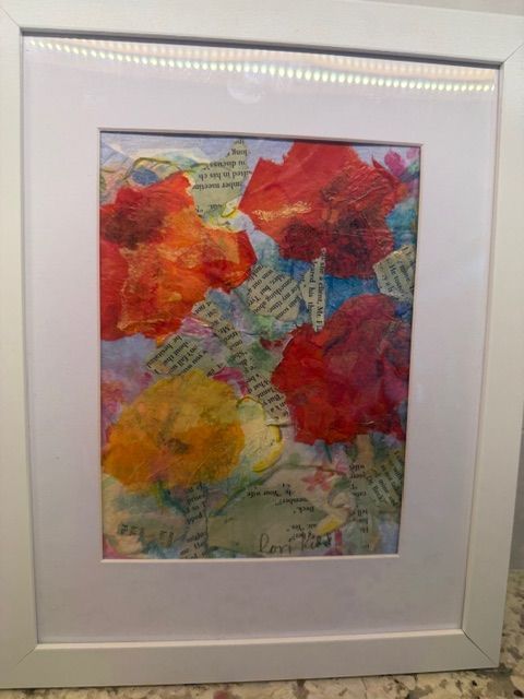 Field of Color Watercolor by Lori Kidd