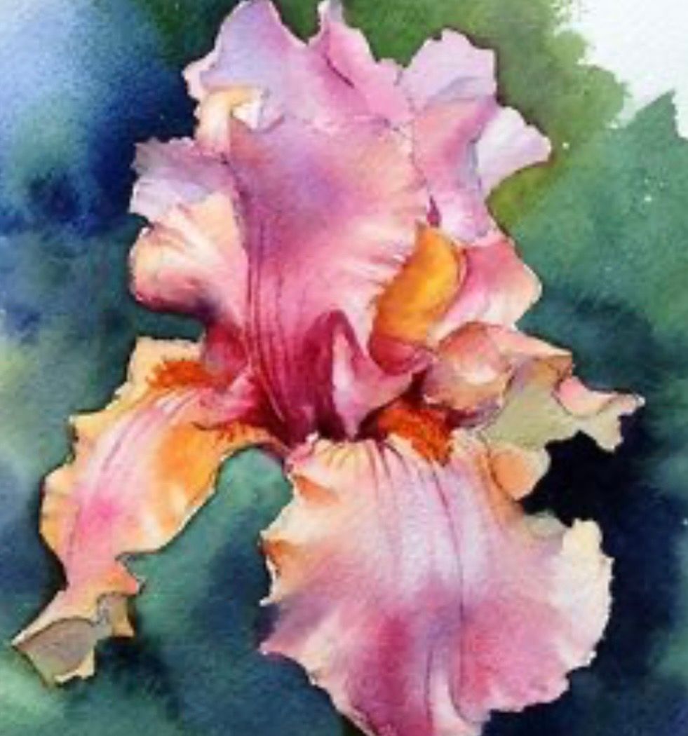 JUNE Wed Night Class - Watercolor/Acrylic Combo Class