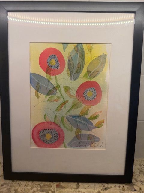 POP Pom Watercolor by Lori Kid