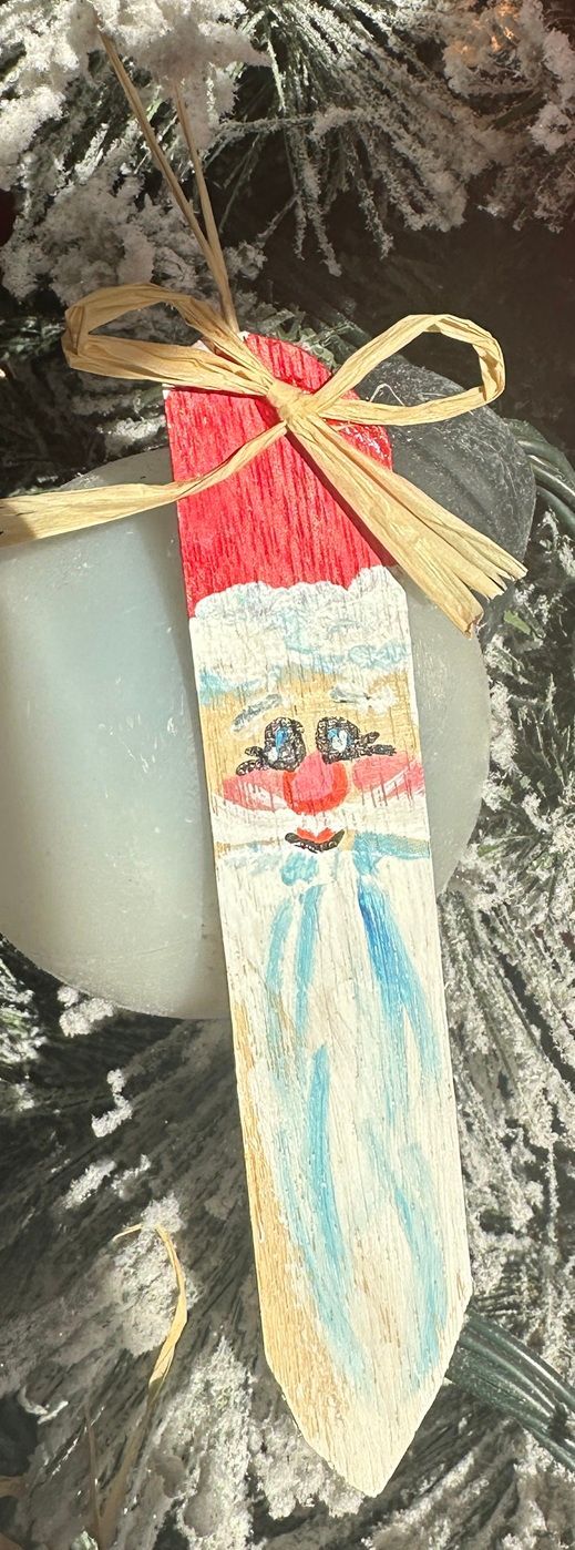 Woodchips Santa Ornaments 4