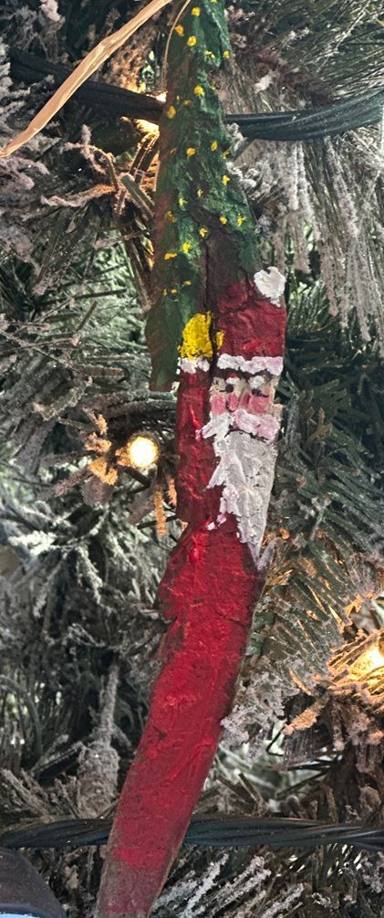 Woodchips Santa Ornaments 9