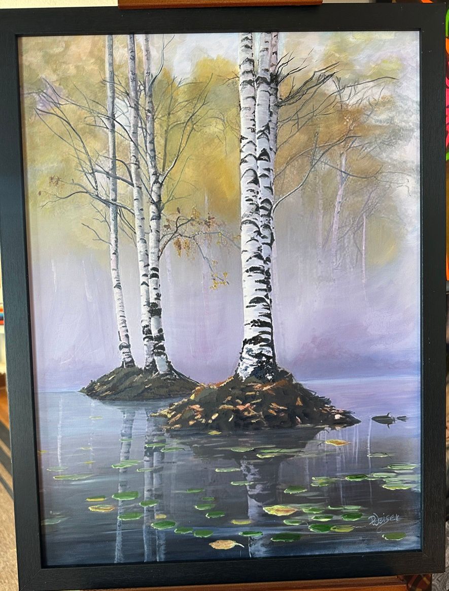 Whispering Birches By Deb Weiser