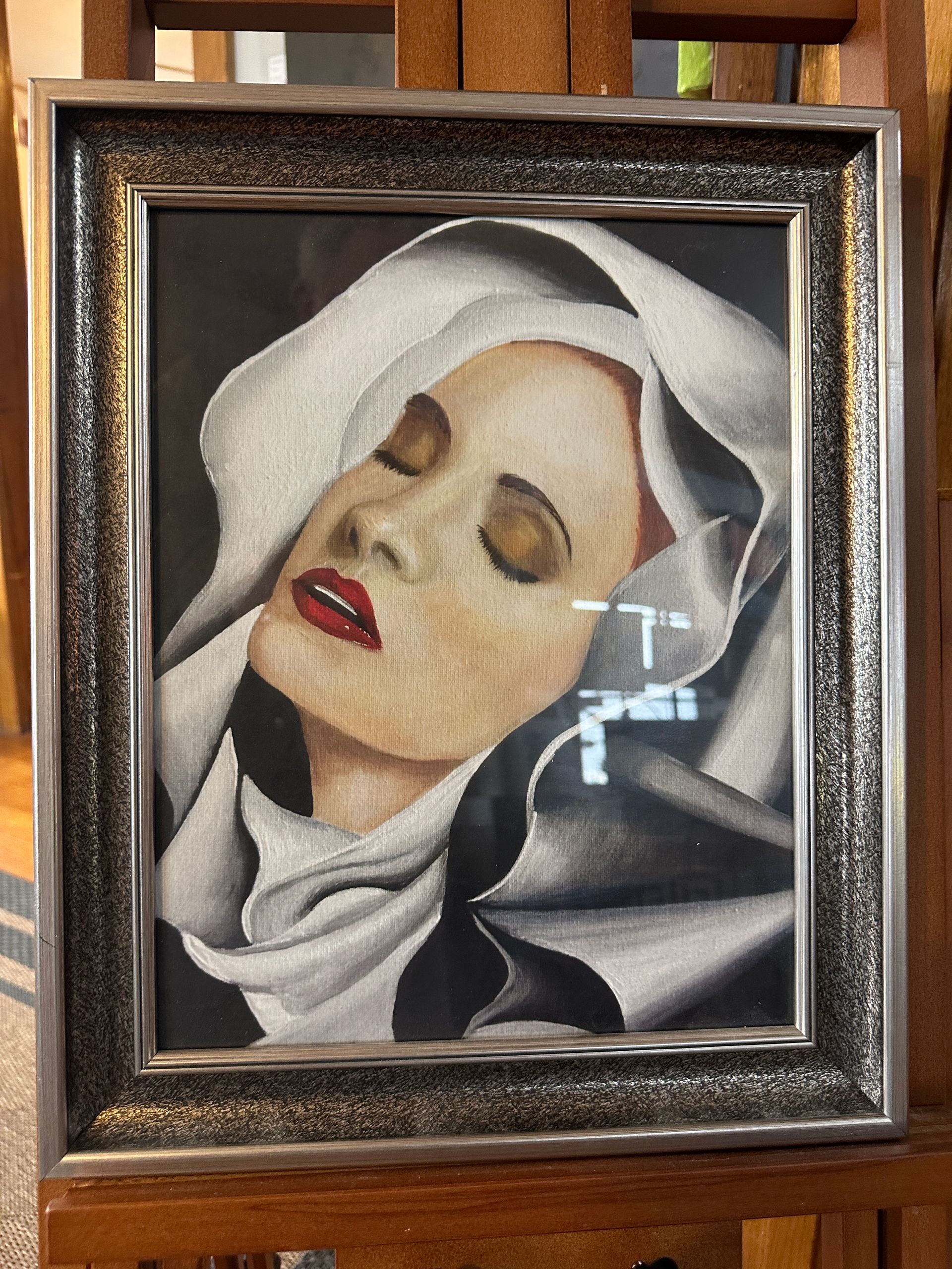 Beauty in Faith by Deb Weiser (framed print)