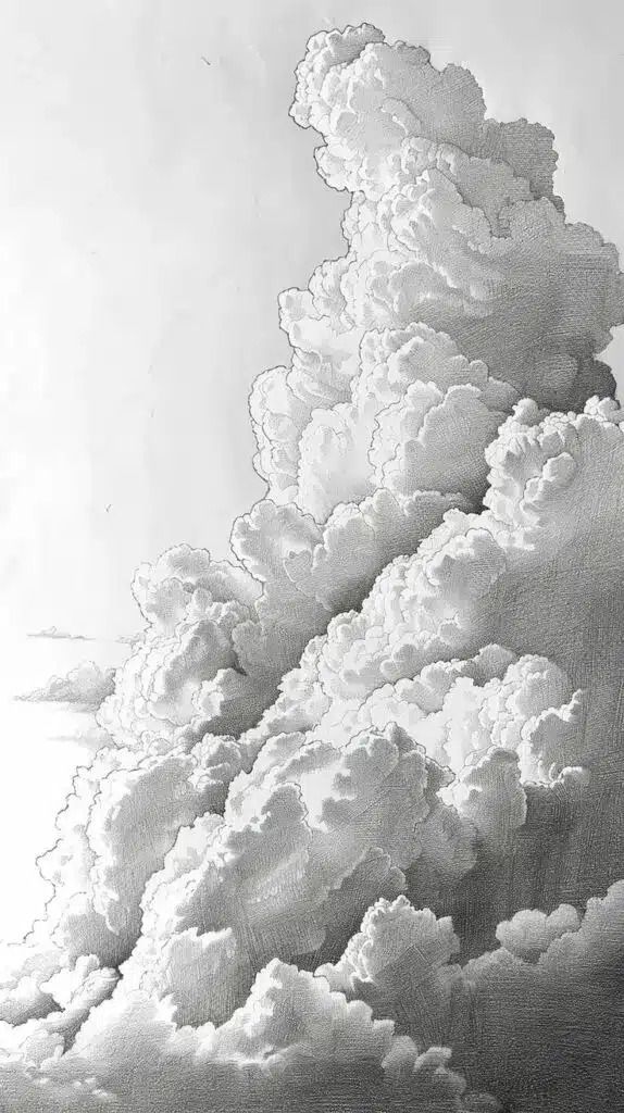 April Wed Night Class - Clouds in Pastels