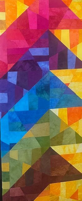 Flying Geese Textile by Don Dixson