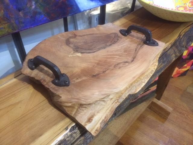 Bill Long Wood Serving  Tray