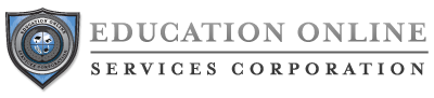 The logo for the education online services corporation