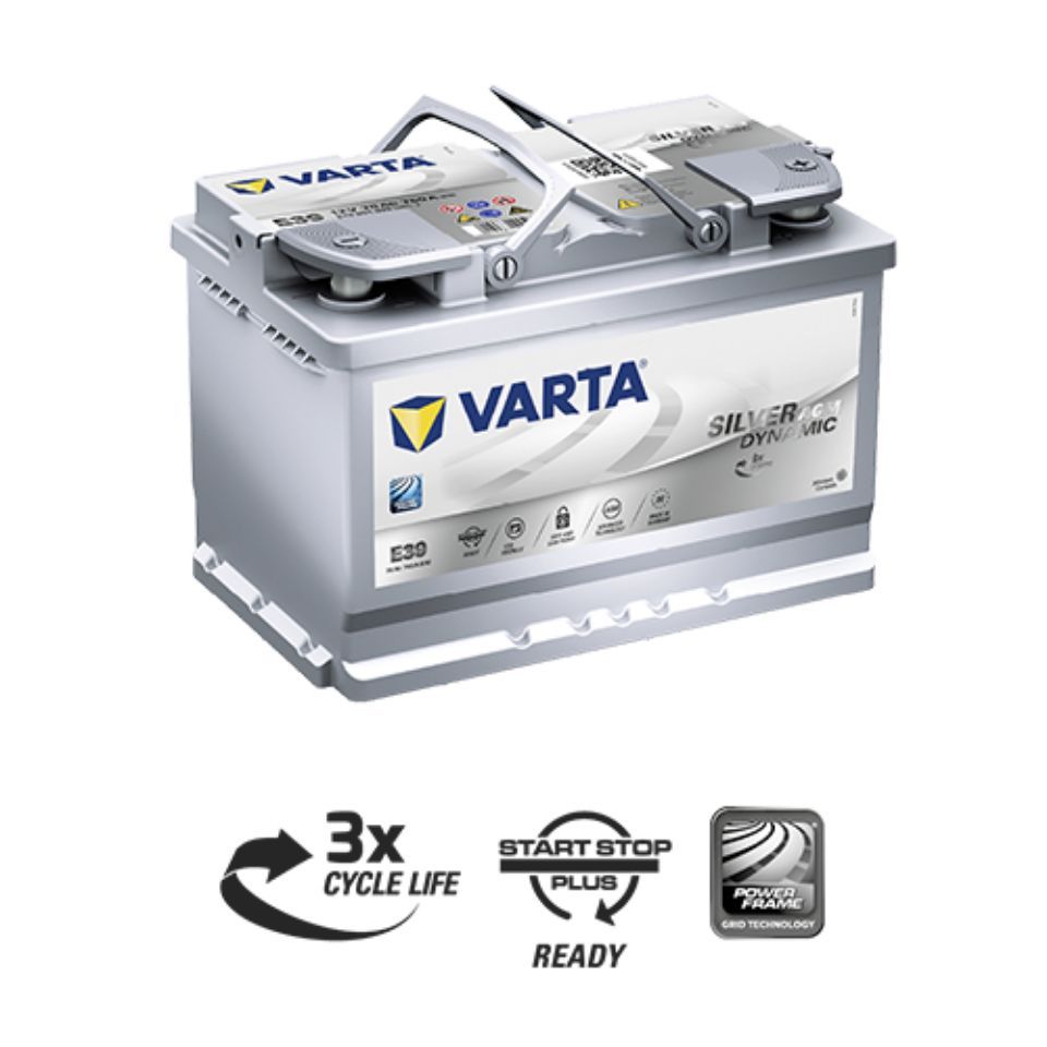 Batteria auto Varta E30