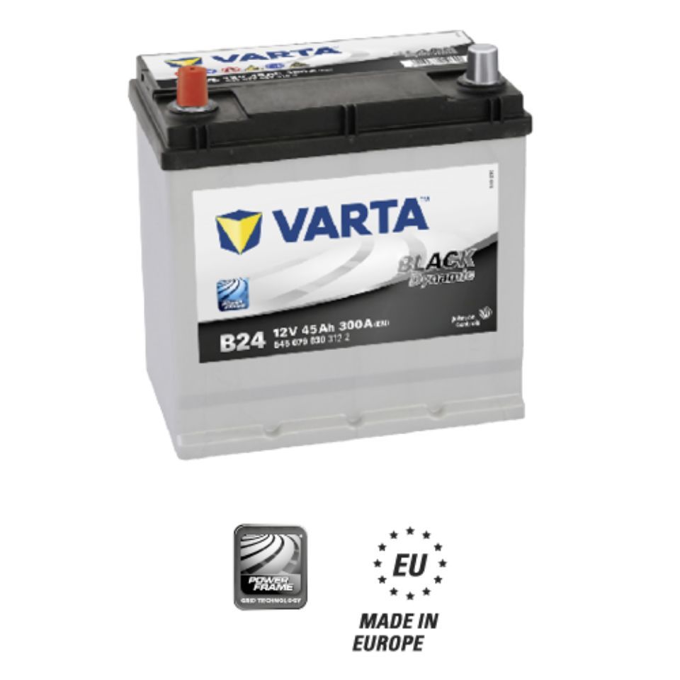 Batteria auto Varta B24