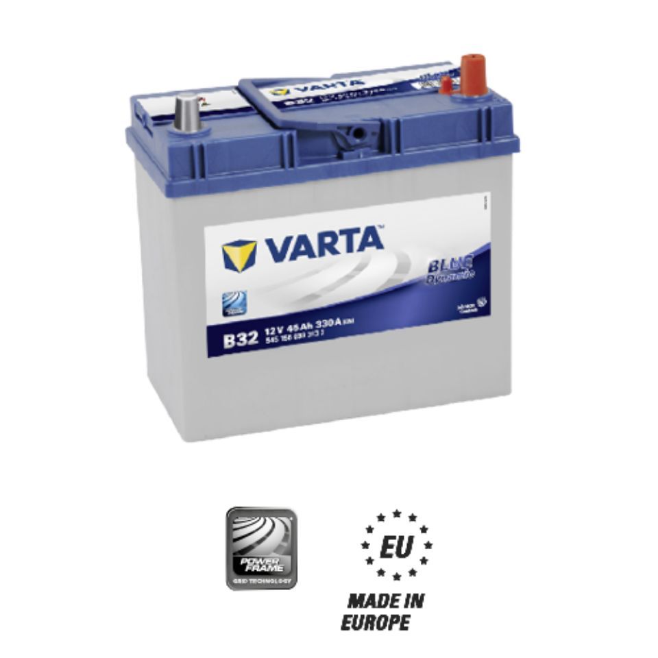 Batteria auto Varta B32