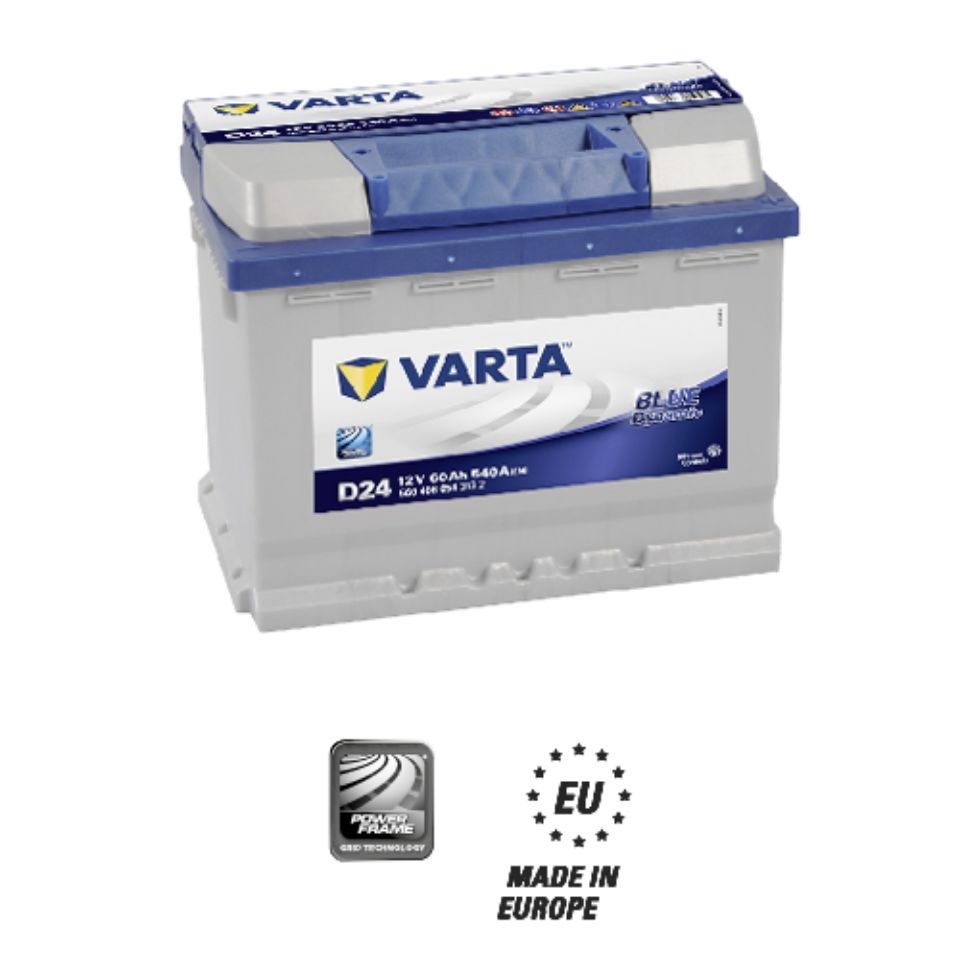 Batteria auto Varta D24
