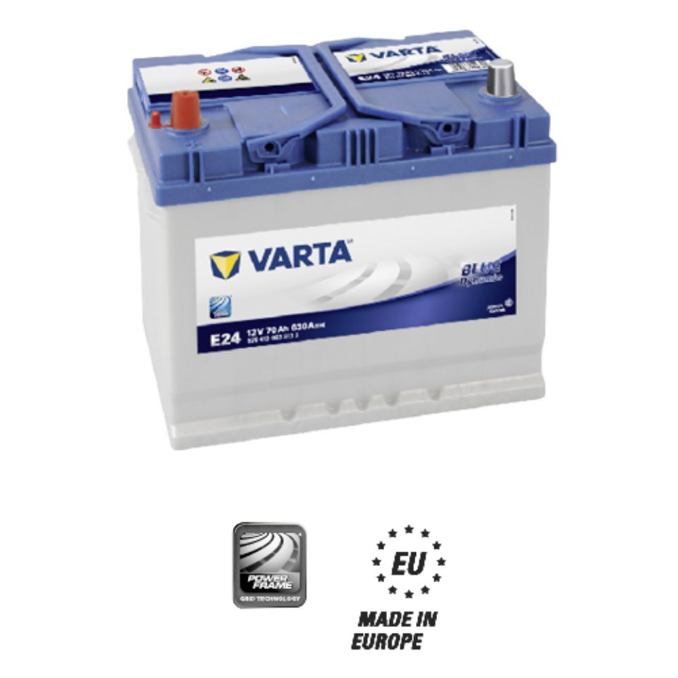 Batteria auto Varta E24