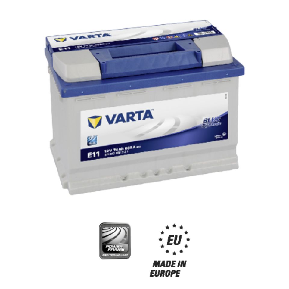 Batteria auto Varta E11
