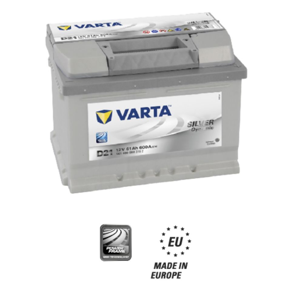 Batteria auto Varta D21