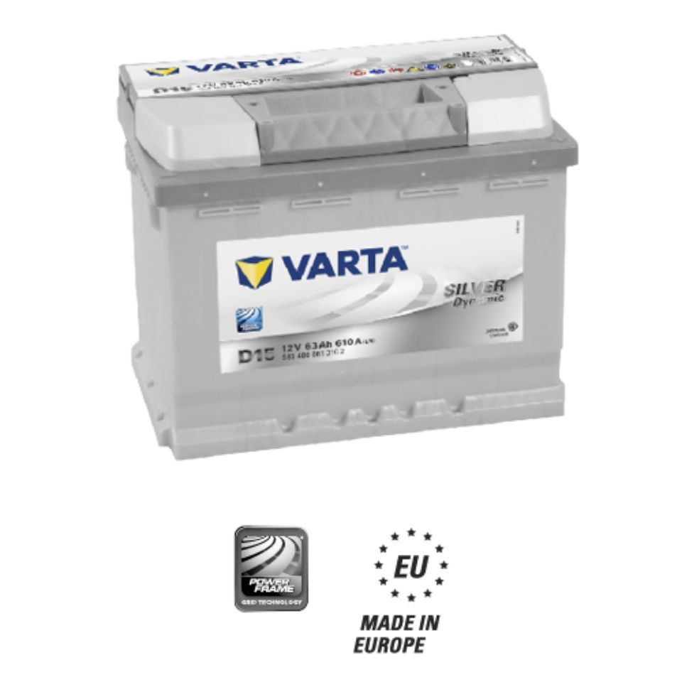 Batteria auto Varta D15