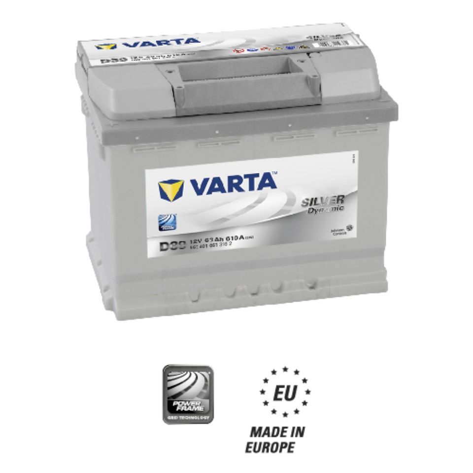 Batteria auto Varta D20