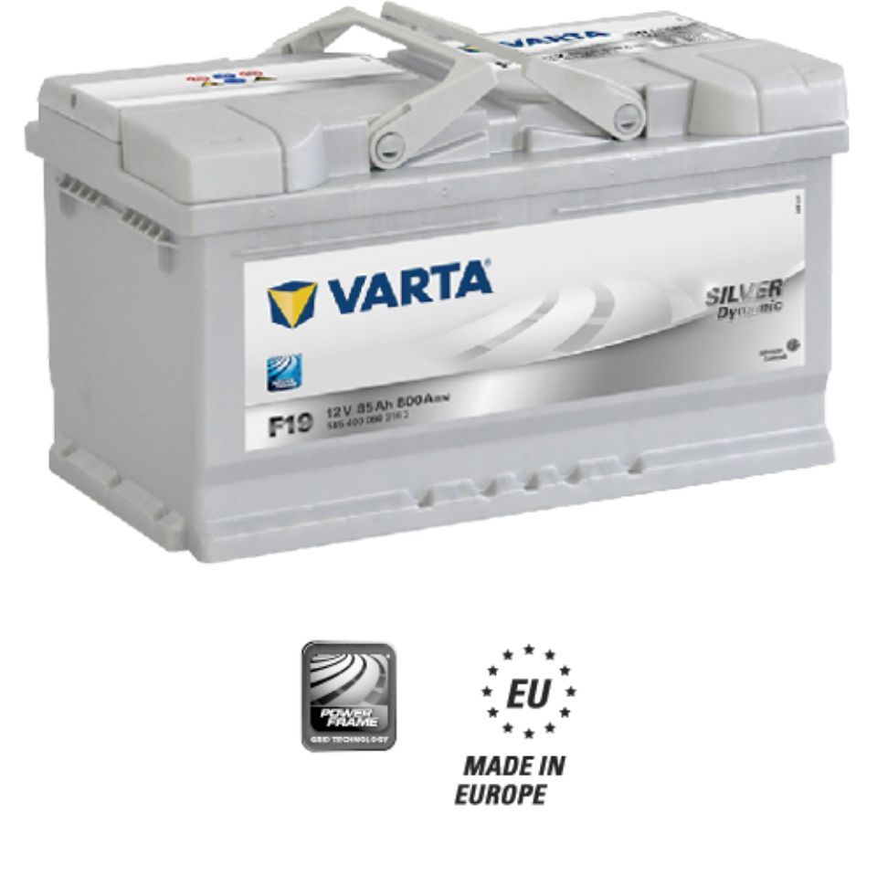 Batteria auto Varta F19