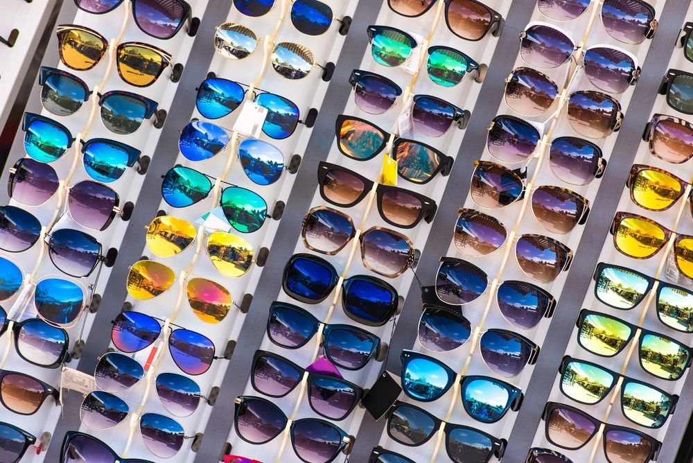 Sunglasses Displayed on Racks — EyeMax EyeCare in Wallsend, NSW