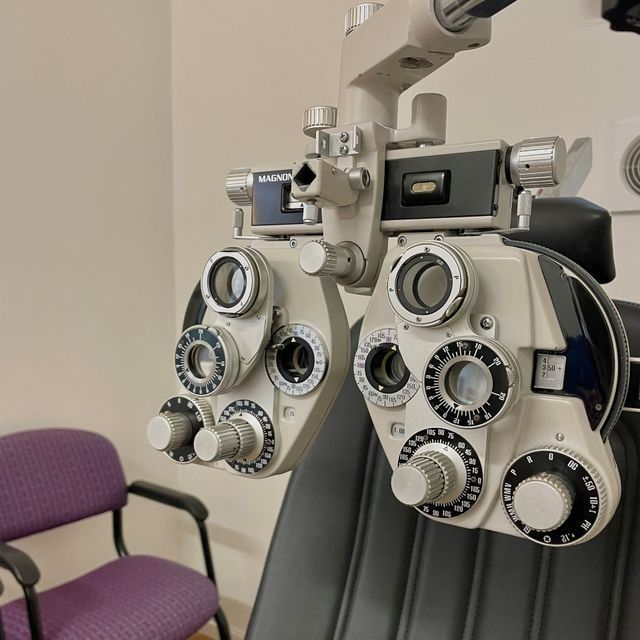 Phoropter, a Medical Device for Eye Exam — EyeMax EyeCare in Wallsend, NSW