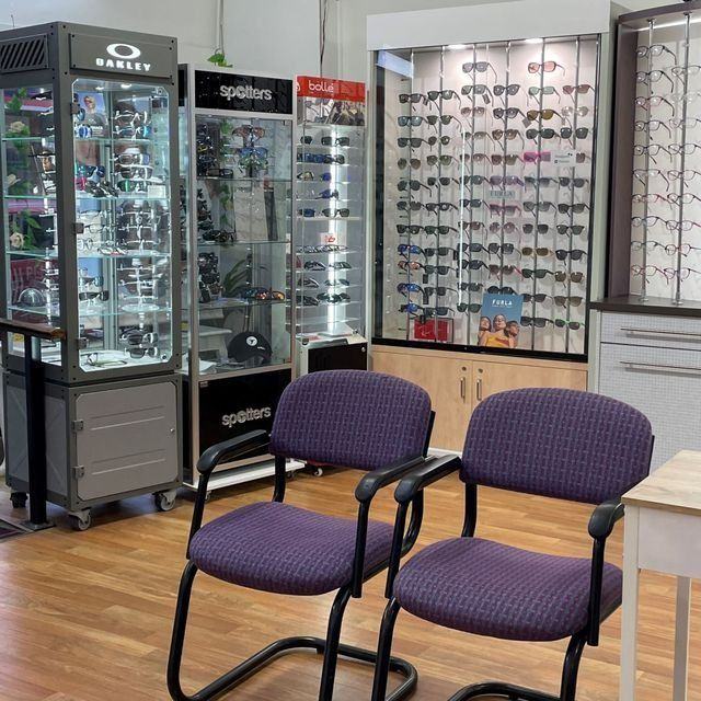 Optical Shop Interior — EyeMax EyeCare in Wallsend, NSW