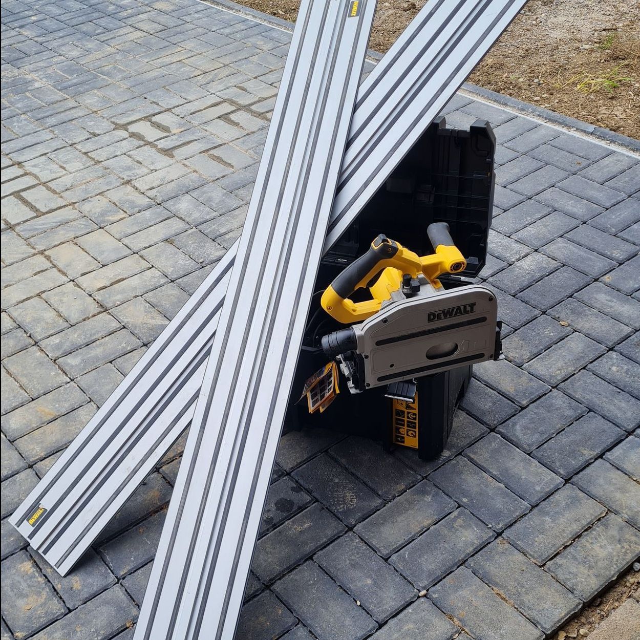 Tauschsäge, Kreissäge, Führungsschiene