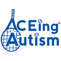Aceing Autism Logo - proud supporter of KEEN Chicago