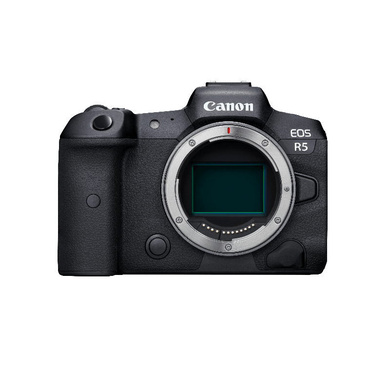 un appareil photo canon eos r5 sans objectif