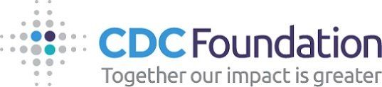 The logo for the cdc foundation says together our impact is greater