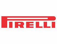 A red and white logo for a company called irelli.