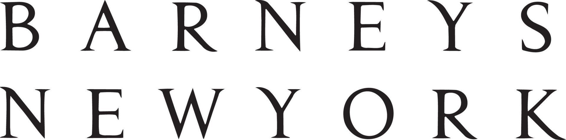 A black and white logo for barney 's new york