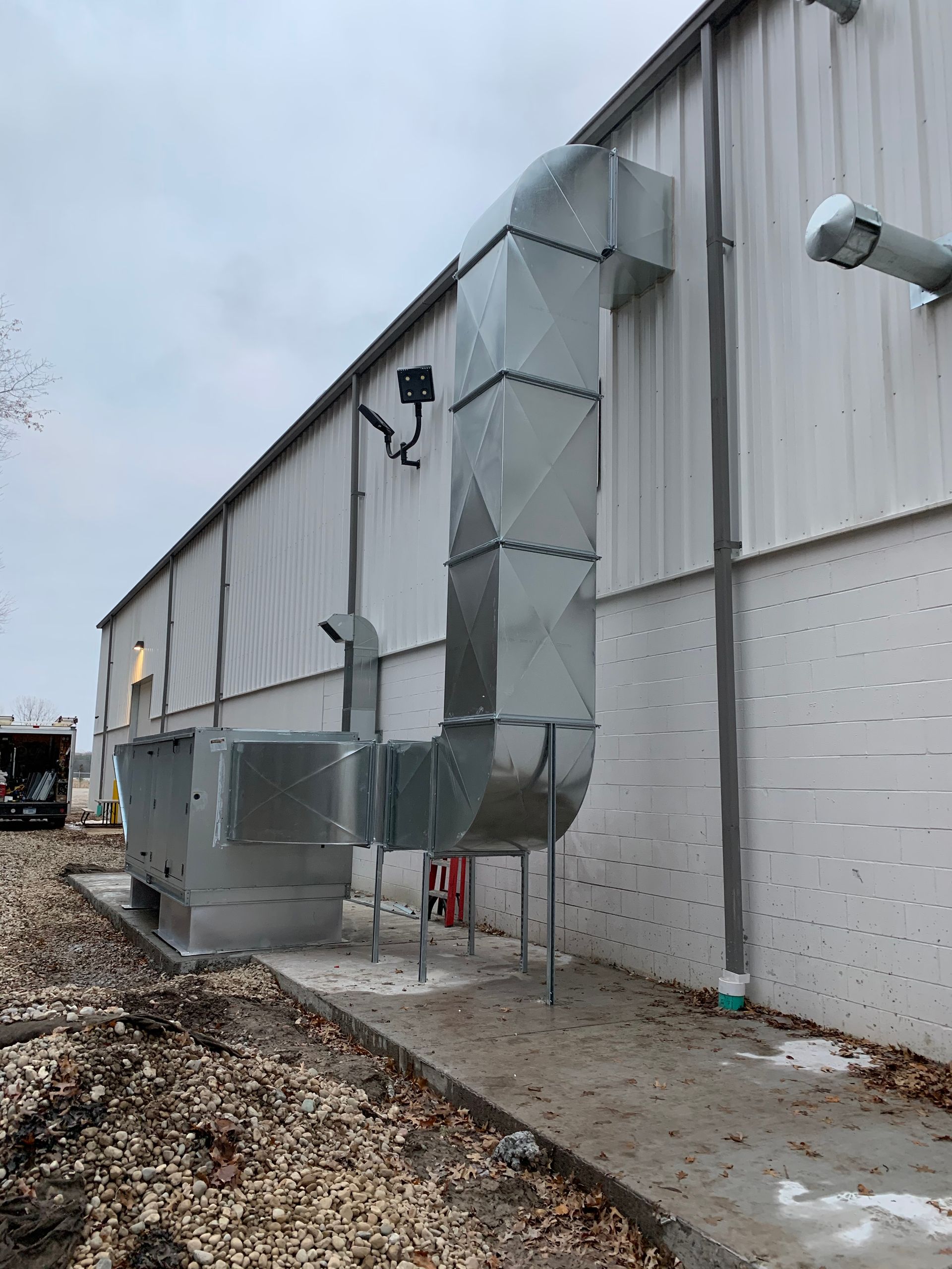 New Make Up Air System