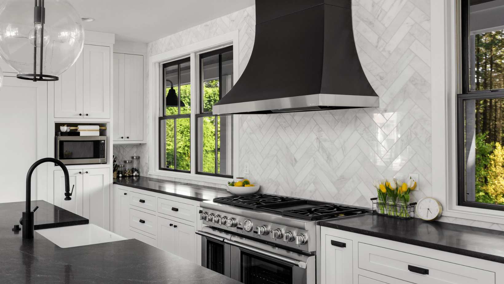 white kitchen