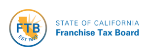 Logo of the California Franchise Tax Board: a circular emblem with 