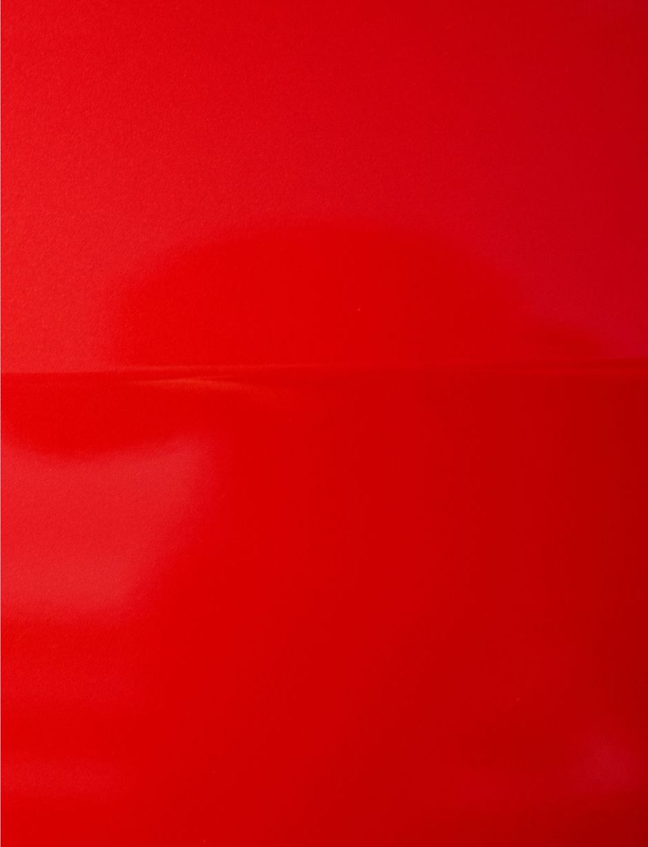It is a close up of a red wall.