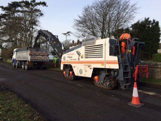 road construction project
