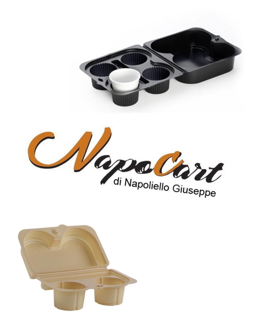 porta bicchieri in cartone