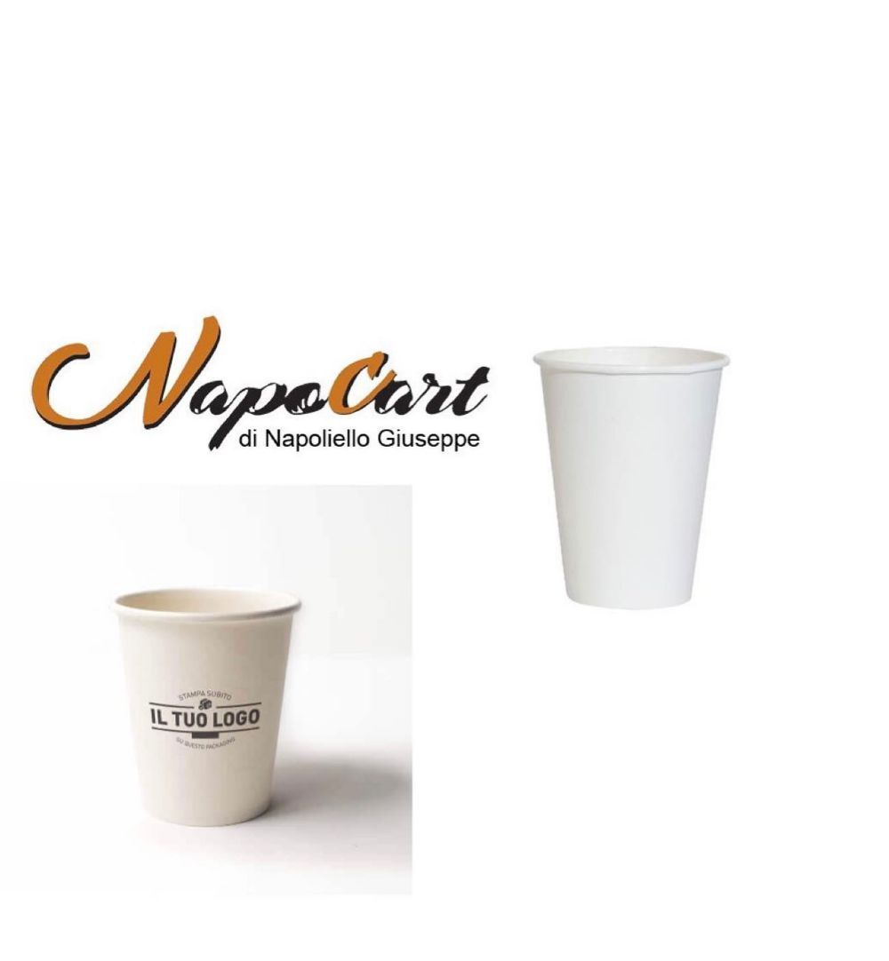 bicchiere in cartone personalizzabile