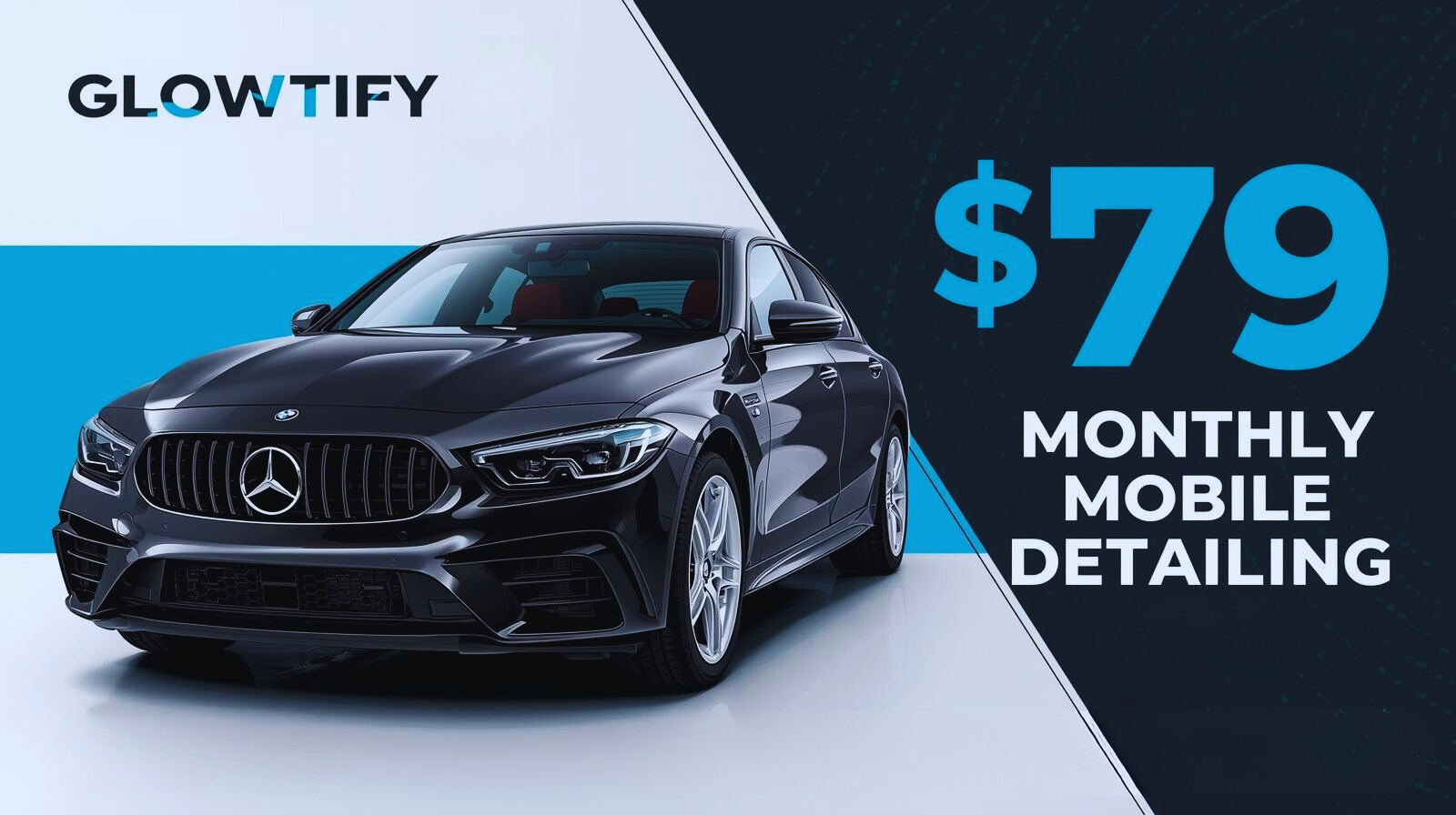 Glowtify $79 monthly mobile auto detailing service in Sikeston MO