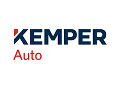 Kemper Auto logo: Blue text 