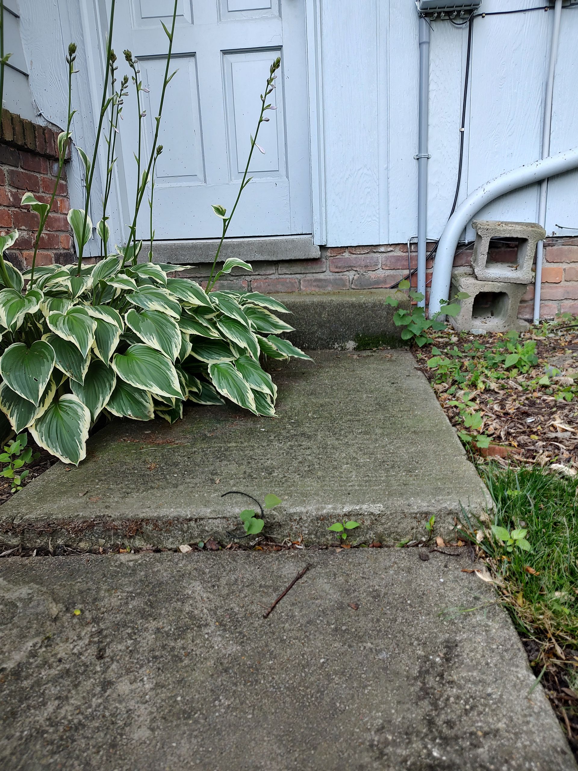 Irwin Concrete Leveling - Before Concrete Leveling there was a large step and trip hazard