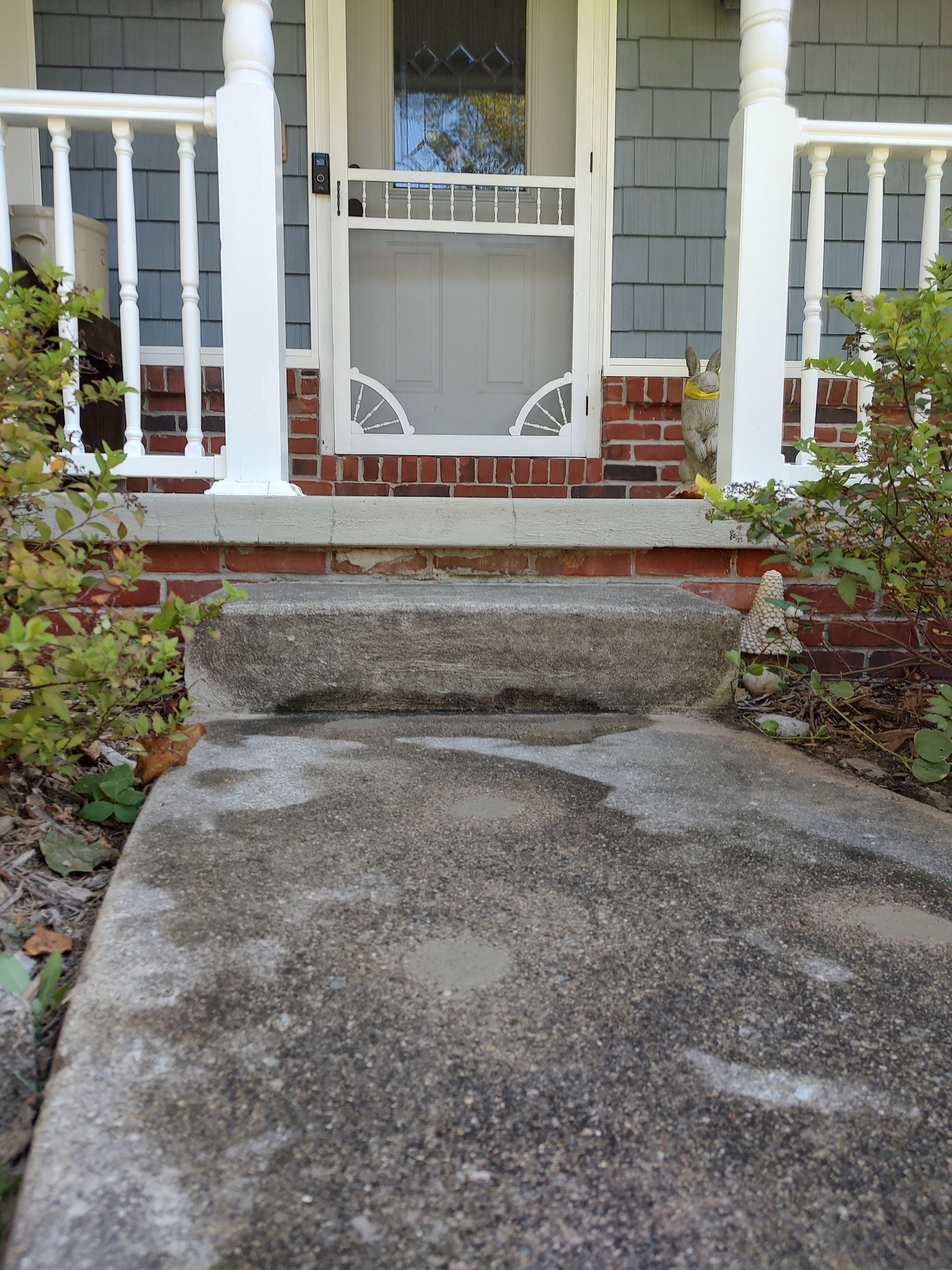 Irwin Concrete Leveling - After concrete leveling - proper step height