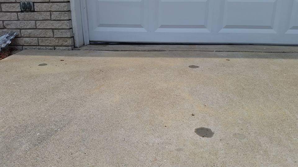 Irwin Concrete Leveling - After Concrete Leveling we eliminated the bump by lifting the driveway slab up to the garage floor