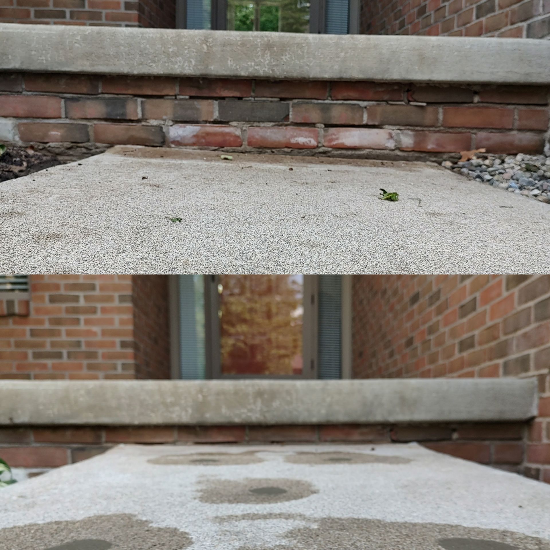 Irwin Concrete Leveling - unsafe steps return to the elevation they're supposed to be at