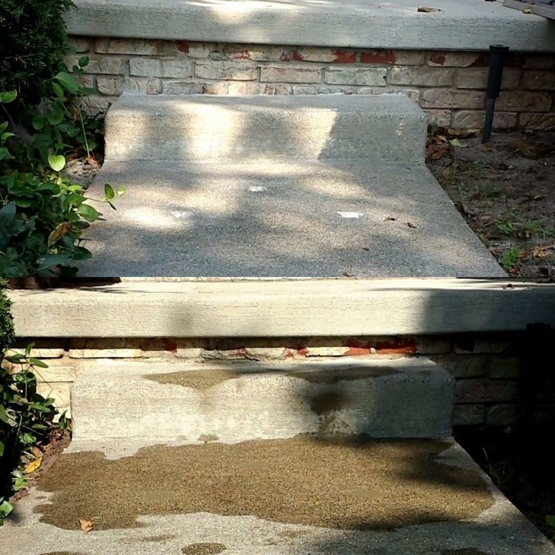 Irwin Concrete Leveling - unsafe steps return to the elevation they're supposed to be at