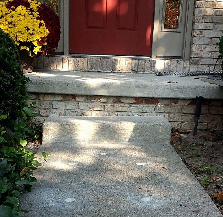 Irwin Concrete Leveling - Before Concrete Leveling